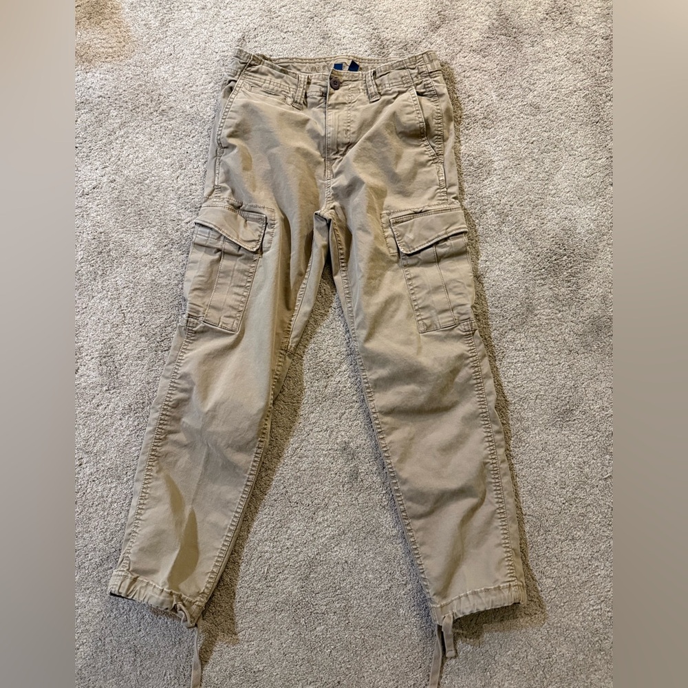 American Eagle Men's Tan Cargo Pants